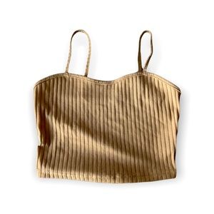 SHEIN ribbed crop top